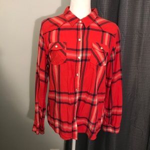 Mossimo red flannel